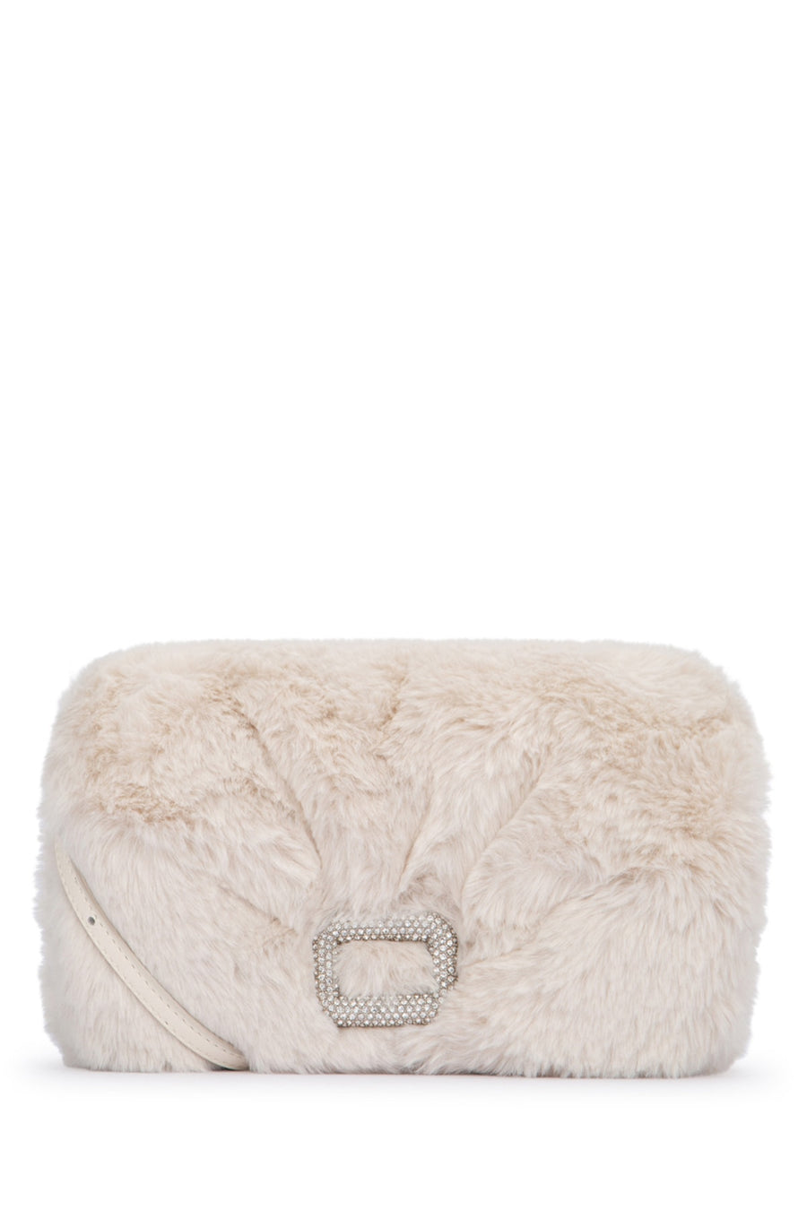 Roger Vivier 95% Polyester shoulder bag in white