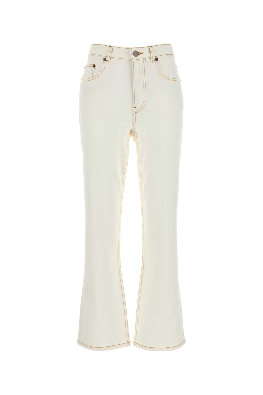 Tory Burch Jeans 98% Cotton jeans in ivory