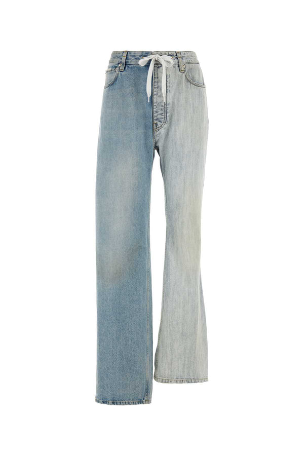 Balenciaga Pants 100% Cotton jeans in blue