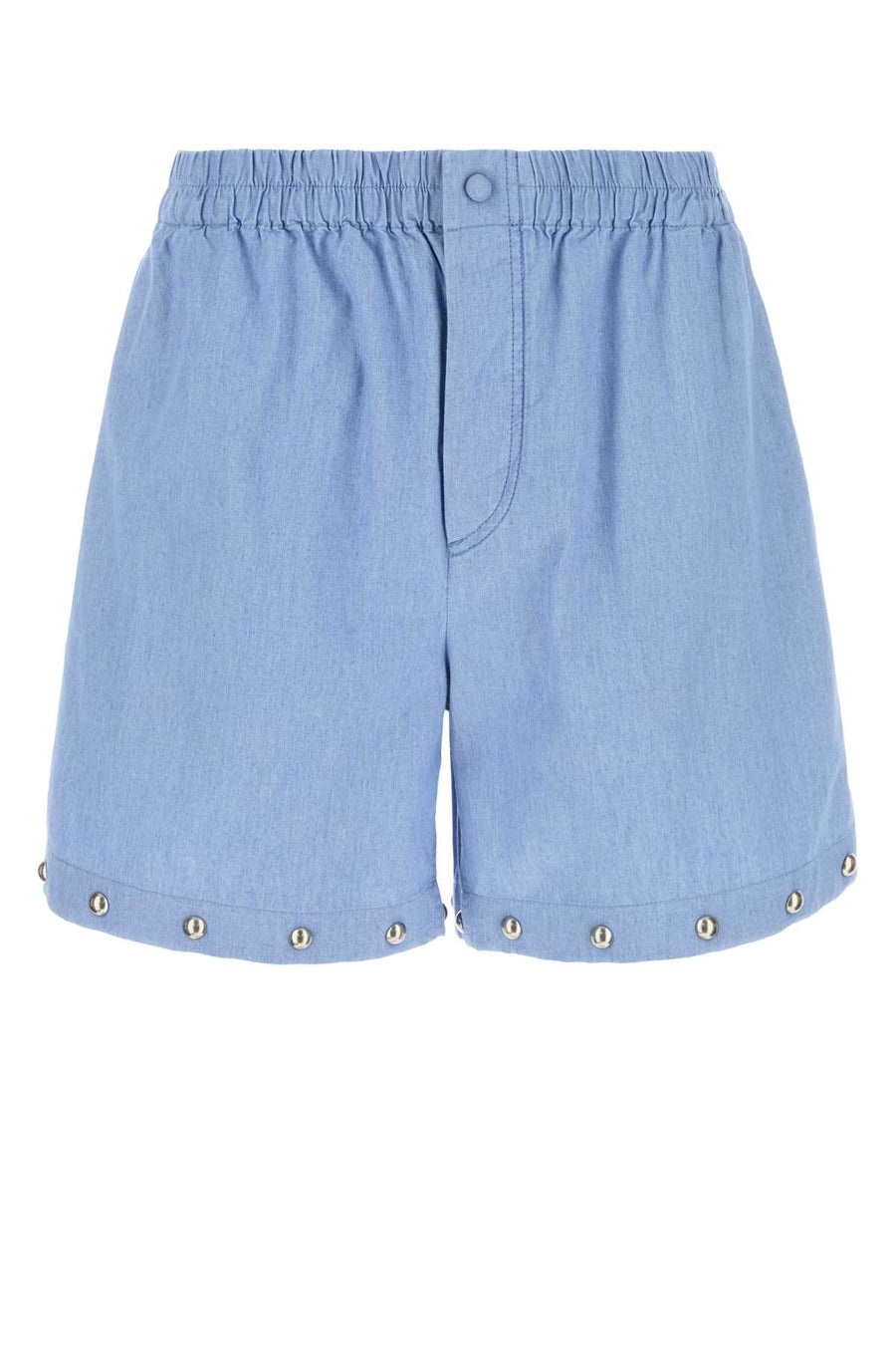 Valentino Garavani 100% Cotton bermuda short in blue