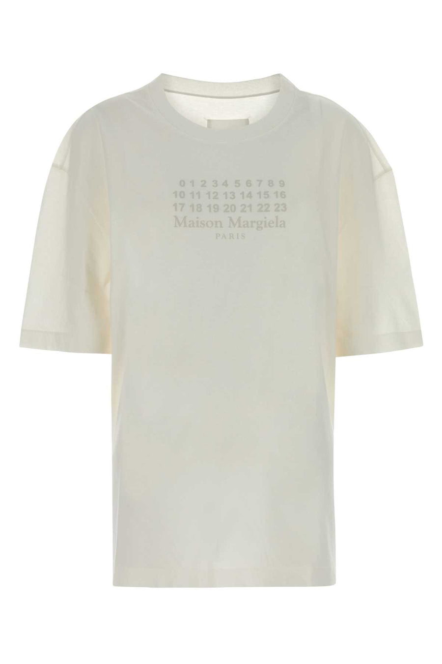 Maison Margiela 100% Cotton t-shirt in white