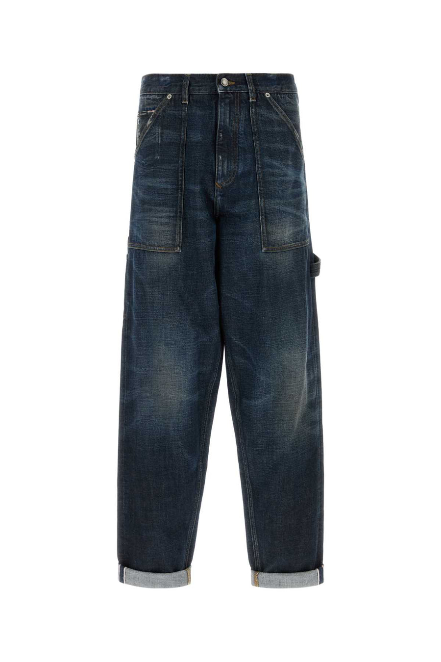 Dolce & Gabbana 100% Cotton jeans in navy