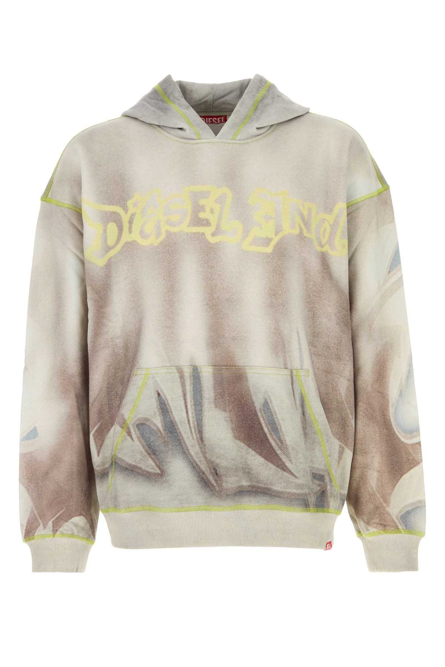 Diesel 100% Cotton sweatshirt in beige