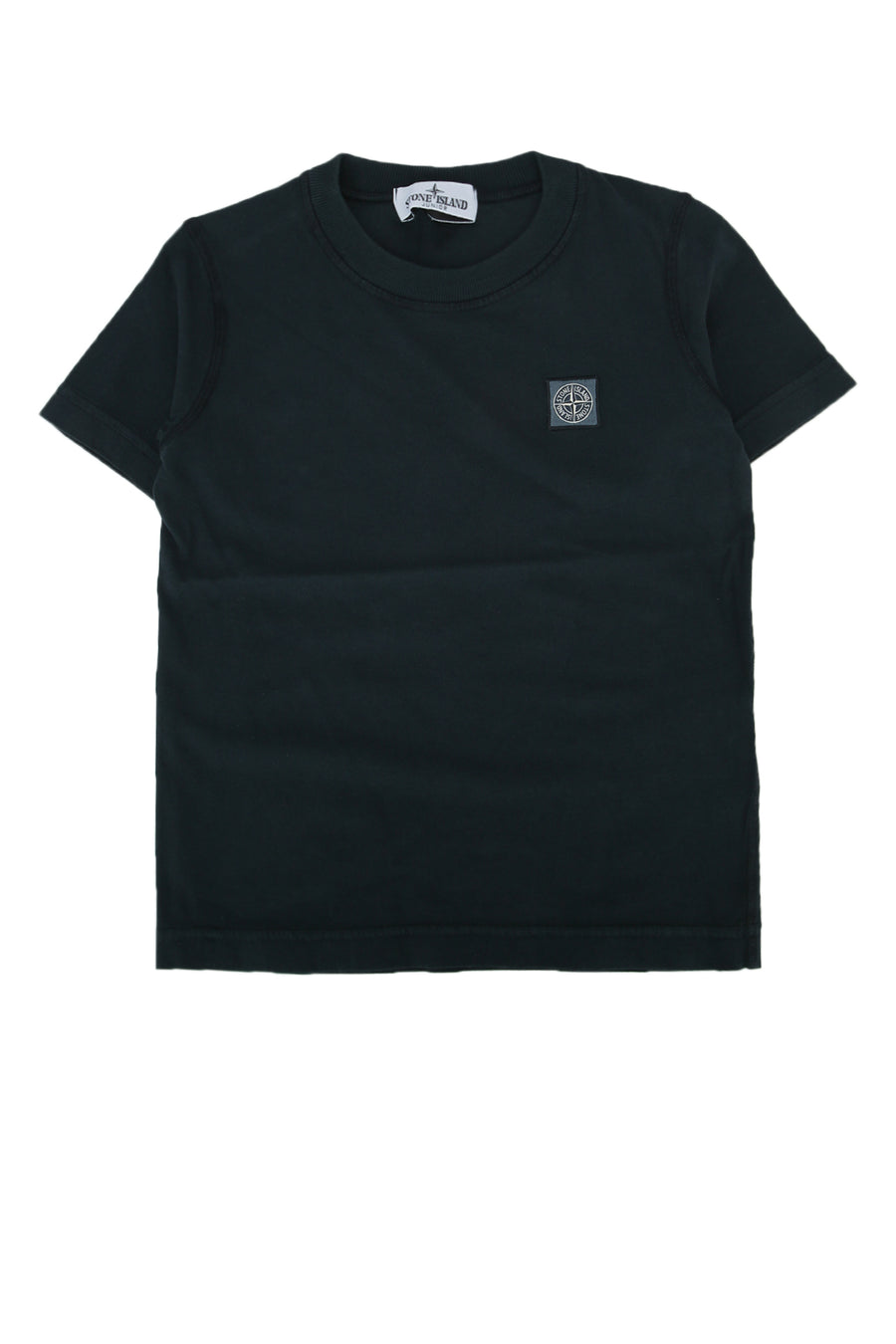Stone Island Kids 100% Cotton t-shirt in navy