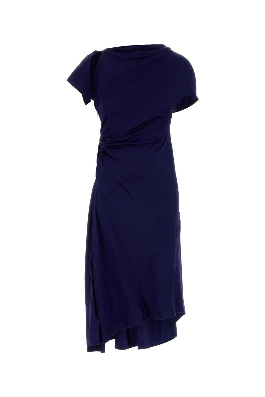 Victoria Beckham 71% Acetate 29% Viscose dress in navy