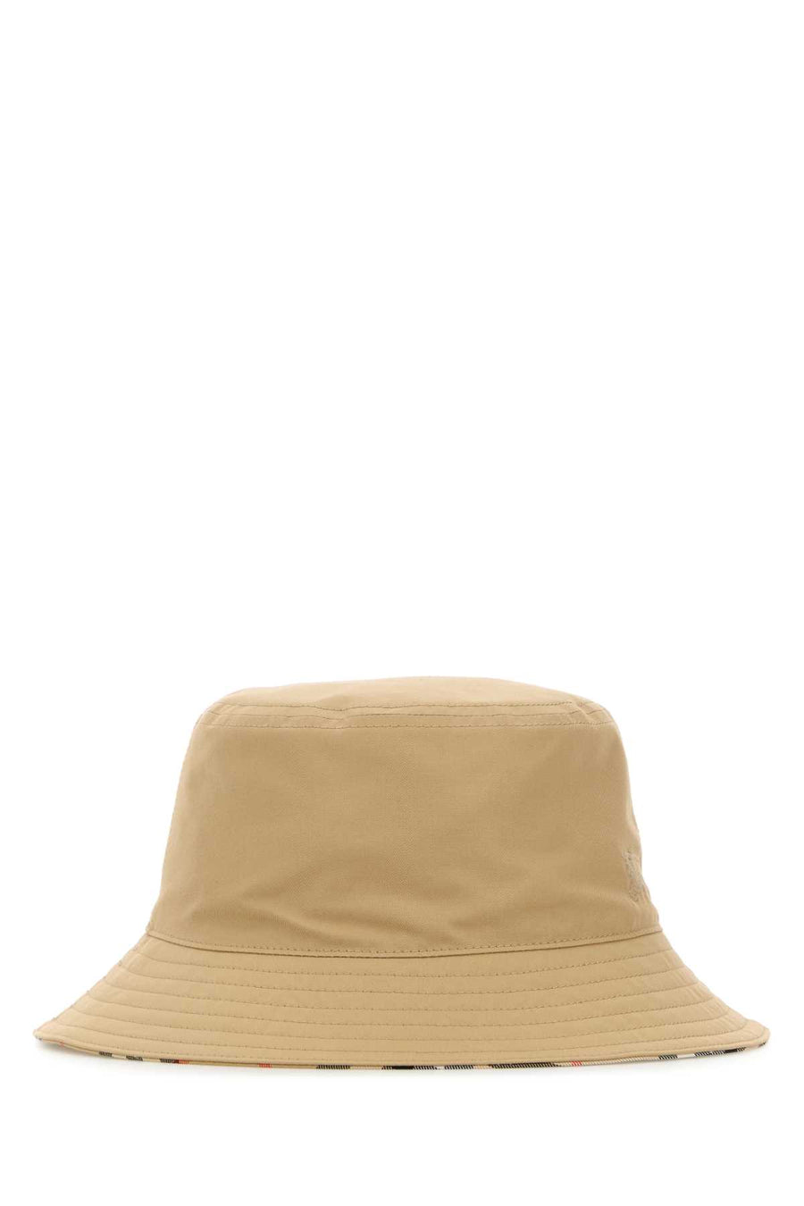 Burberry Gabardine 100% cotton bucket hat in beige
