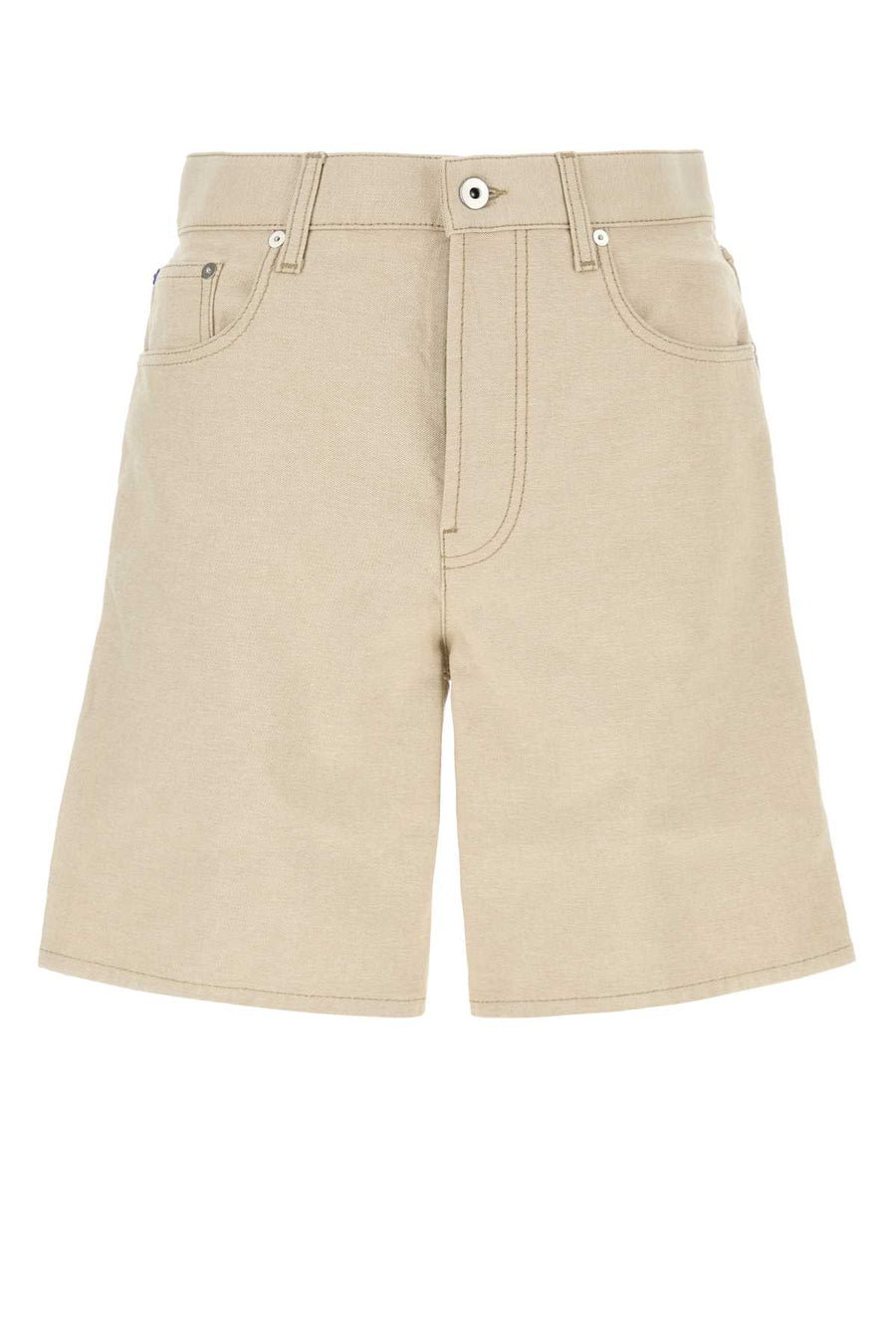 Burberry 100% Cotton bermuda shorts in beige