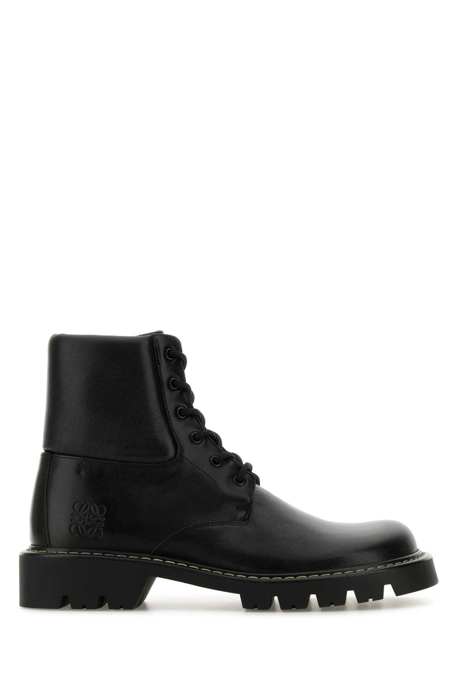 Loewe Ankle Exterior: 100% Leather; Interior: 100% Leather; Sole: Rubber boot in black