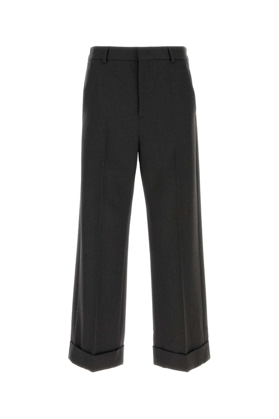 Valentino Garavani Collection 100% Virgin wool trousers in gray