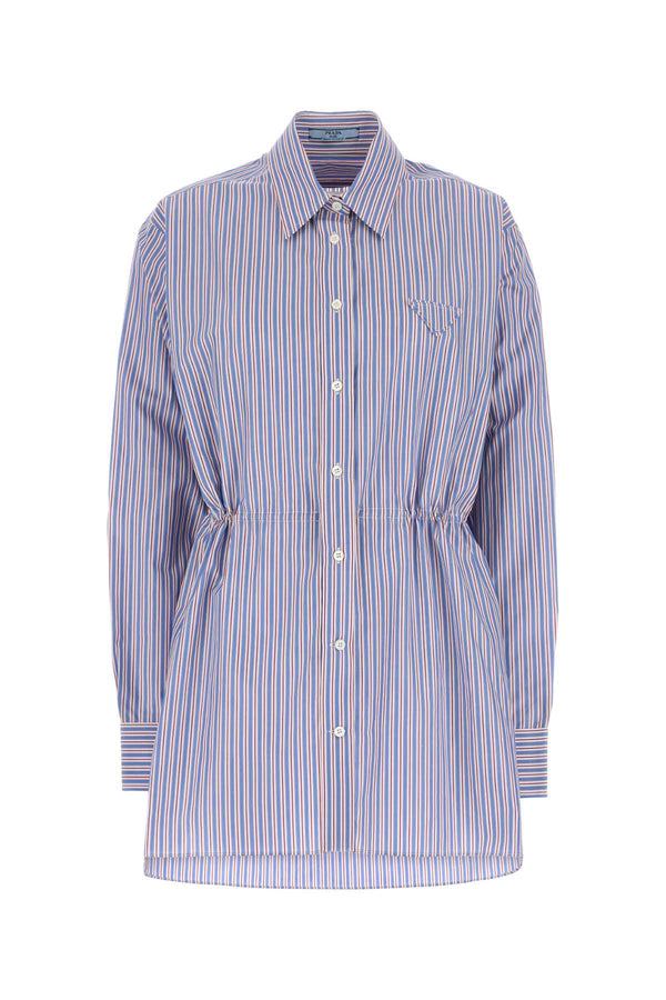 Prada 100% Cotton shirt in blue