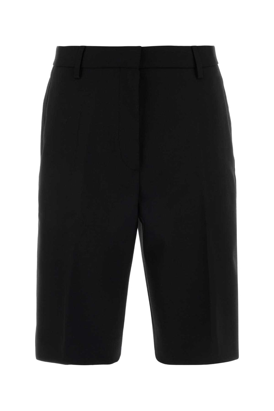 Dries Van Noten 55% Polyester bermuda shorts in black