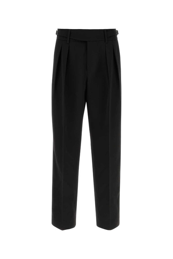 Dolce & Gabbana 100% Virgin wool trousers in black