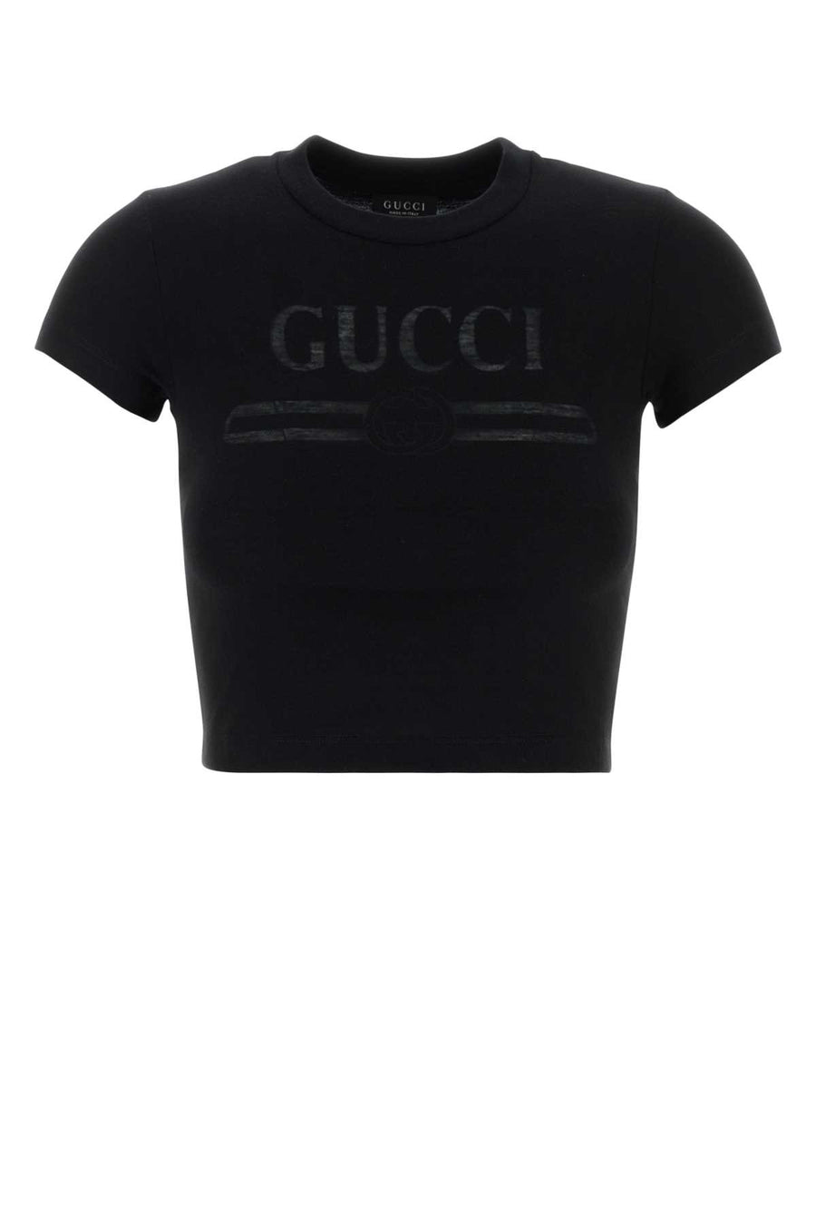 Gucci 52% Cotton t-shirt in black