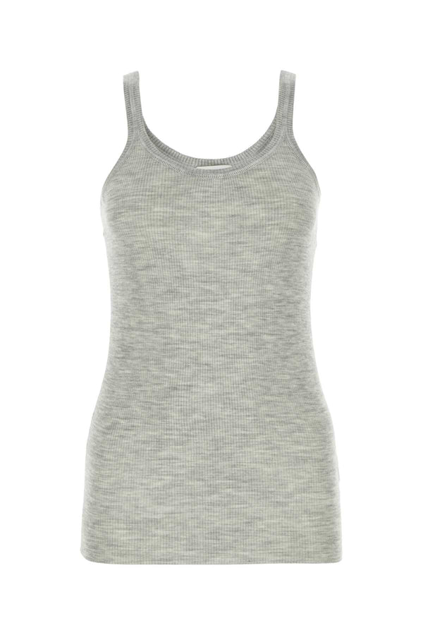 Bottega Veneta 100% Wool tank top in gray