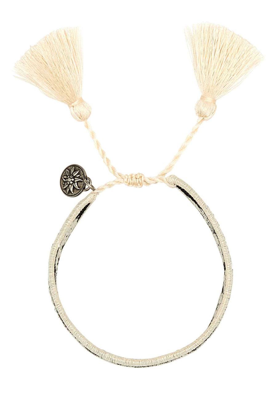 Prada Jewelry Vitello suede bracelet in beige