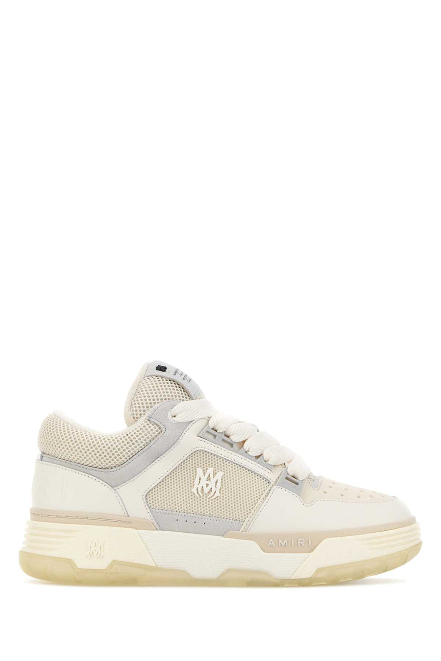 Amiri Exterior: 100% Leather 100% Fabric; Interior: 100% Fabric; Sole: Rubber sneaker in white