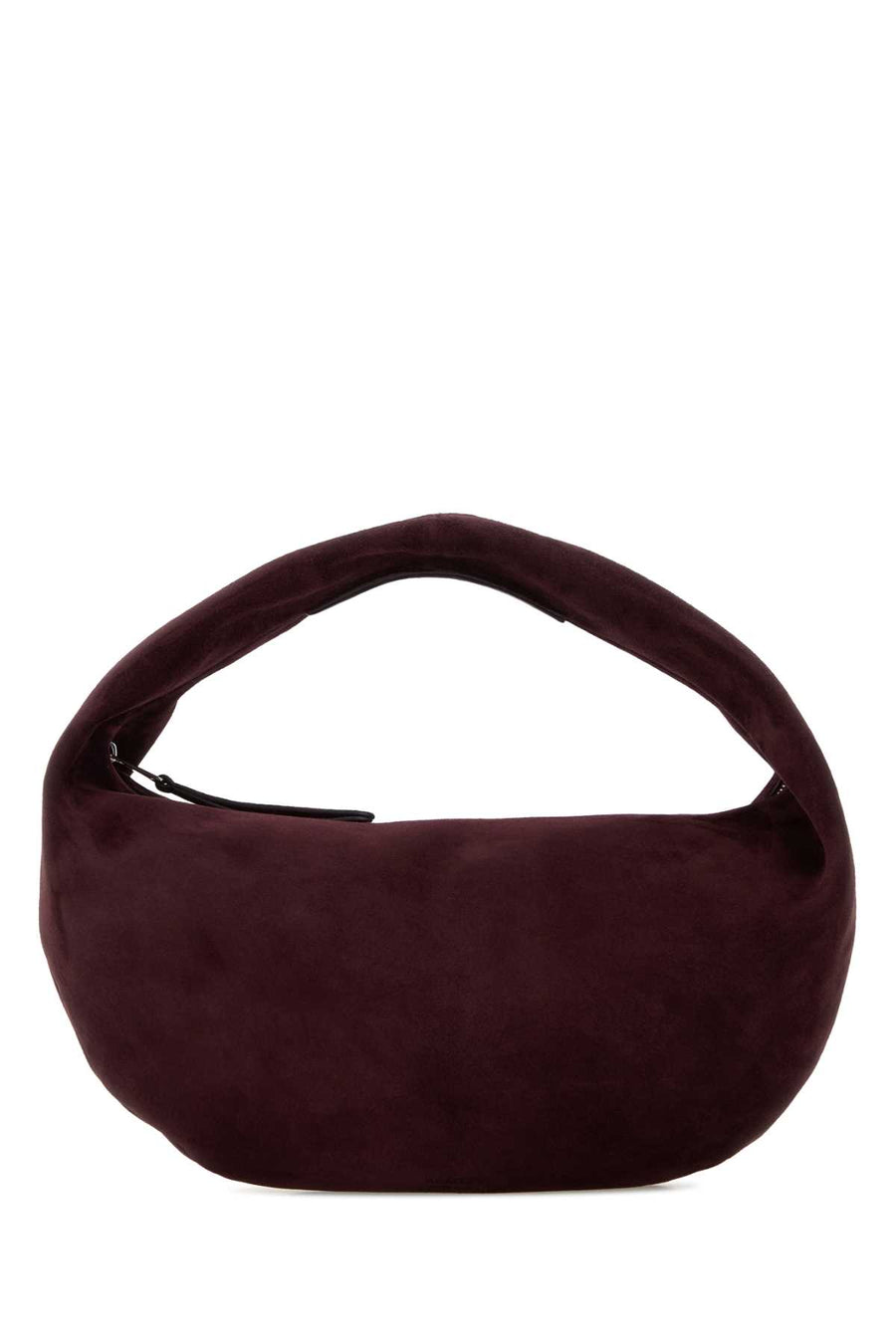 Khaite Hobo Exterior: 100% Suede shoulder bag in purple