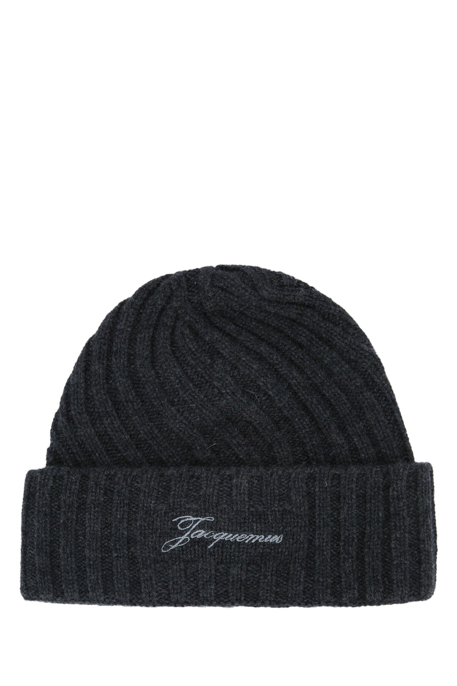 Jacquemus Bonnet 90% Cashmere beanie in gray