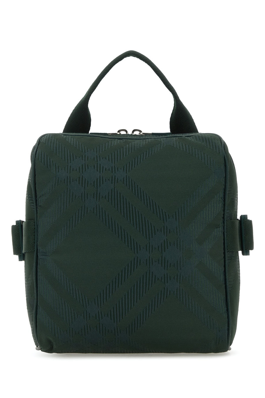 Burberry 78% Polyamide (Nylon) top handle bag in green