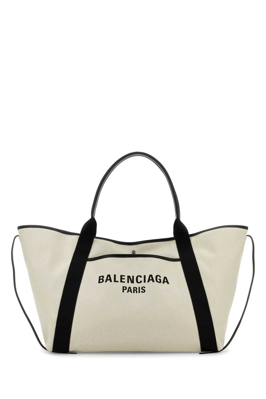 Balenciaga Revamp Exterior: 100% Cotton; Lining: 100% Cotton; Finishing: Silver metal shoulder bag in beige