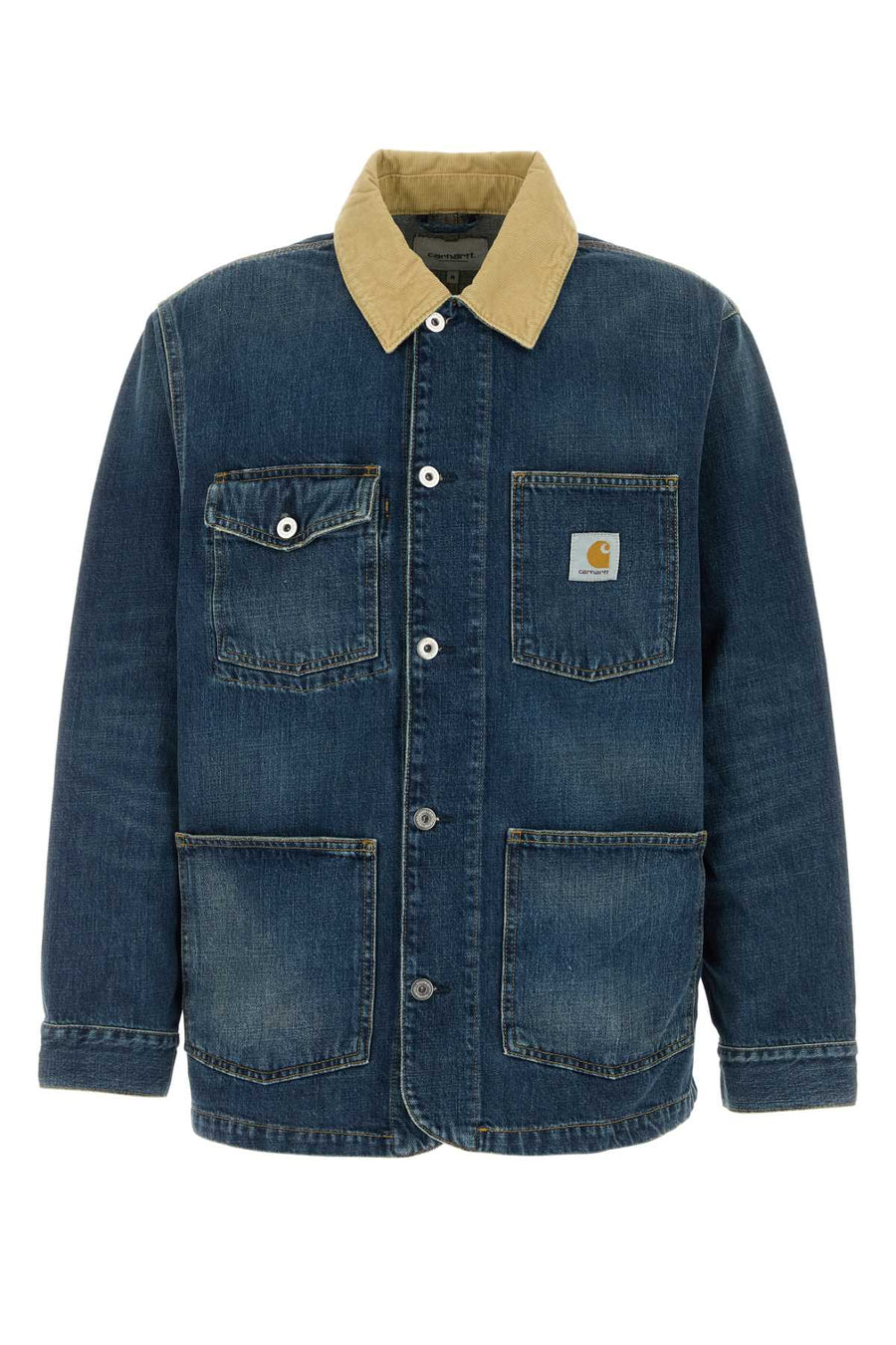 Carhartt Wip Chore 100% Cotton chore jacket in blue