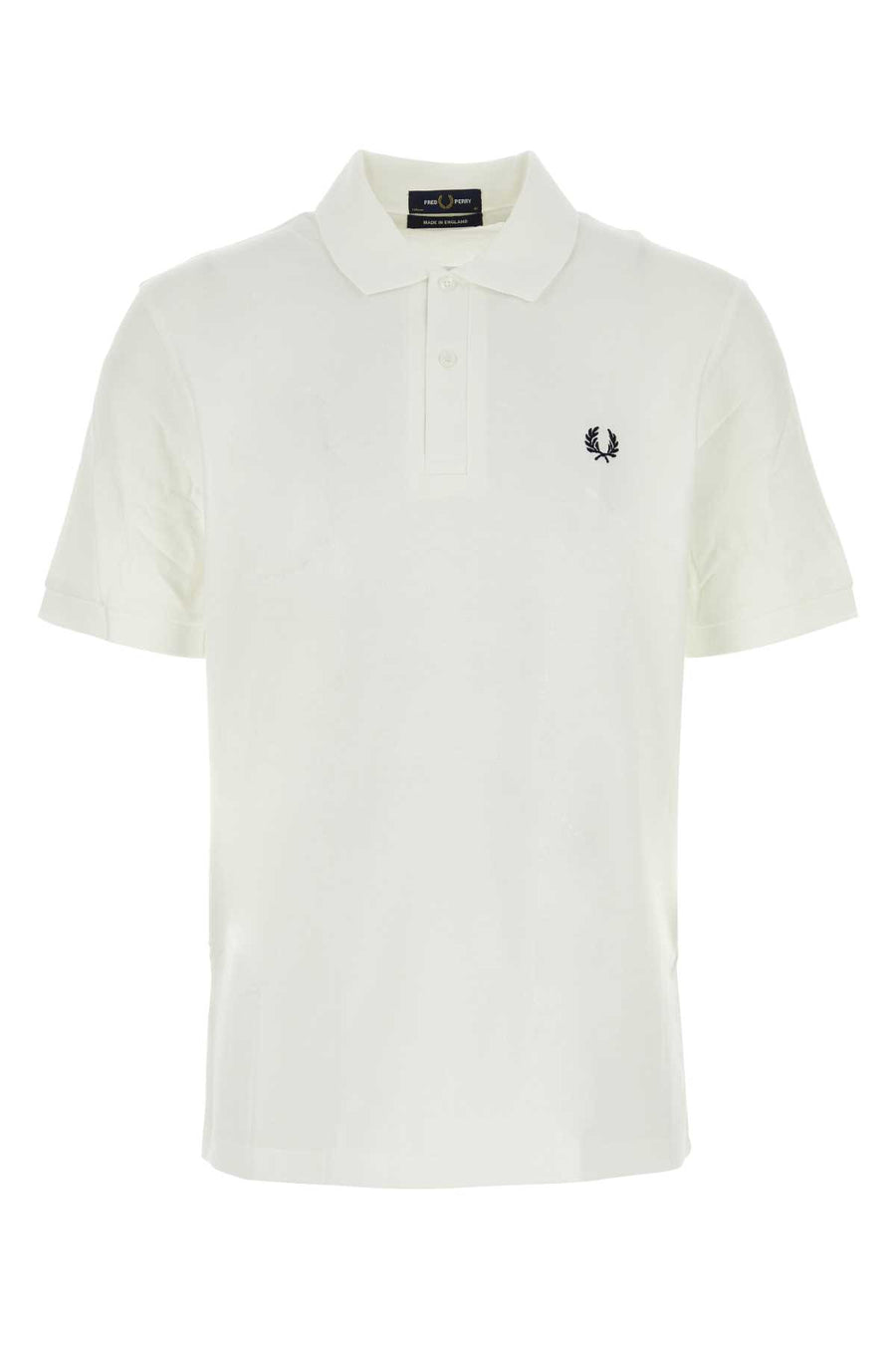Fred Perry 100% Cotton polo shirt in white