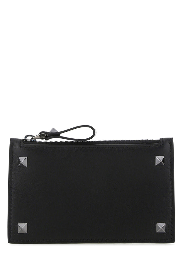 Valentino Garavani Calf leather wallet in black