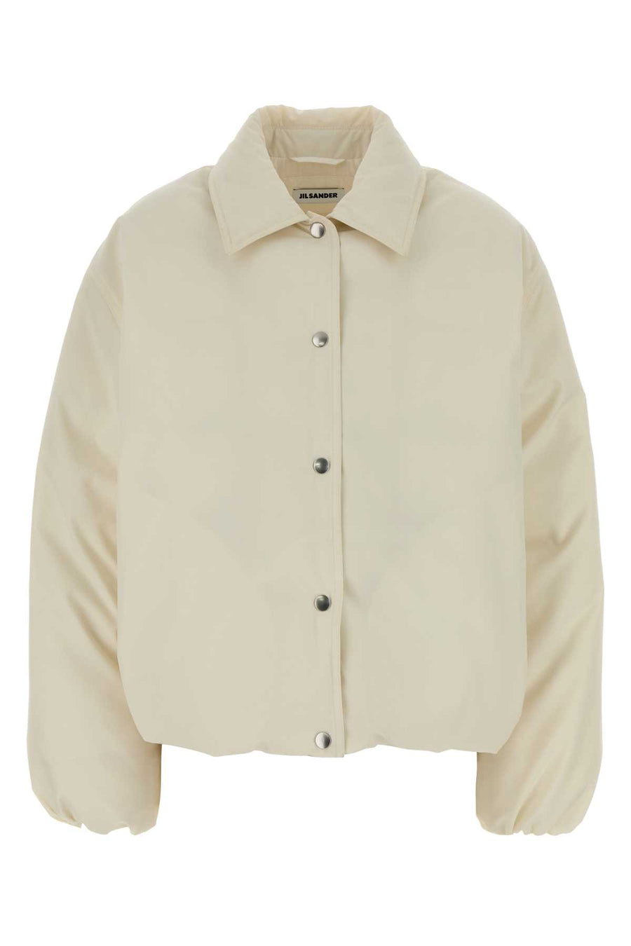 Jil Sander Exterior: 100% Polyester; Lining: 100% Polyester; Padding: 85% Down down jacket in beige