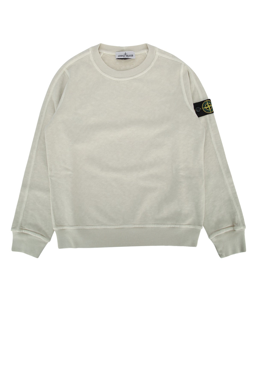 Stone Island Kids Cotton sweatshirt in beige