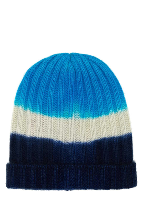 The Elder Statesman CAUFFIA 100% Cashmere beanie in multicolor