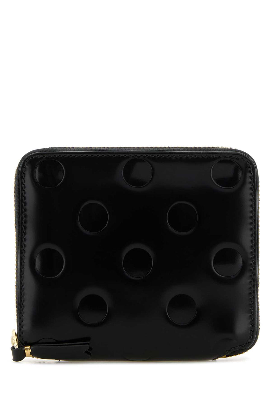 Comme des Garçons Dots 100% Cowhide wallet in black