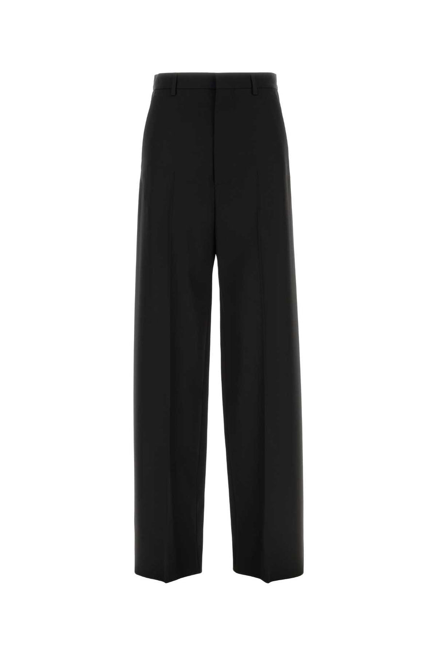 Balenciaga Tailored 100% Wool trousers in black