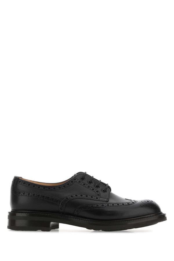 Church'S Exterior: 100% Leather derby shoe in black