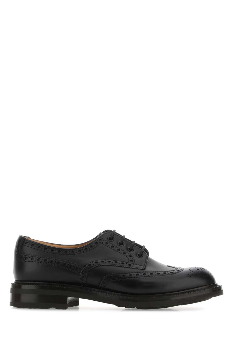 Black Leather Horsham Lace-Up Shoes F0aab Scarpe Stringate