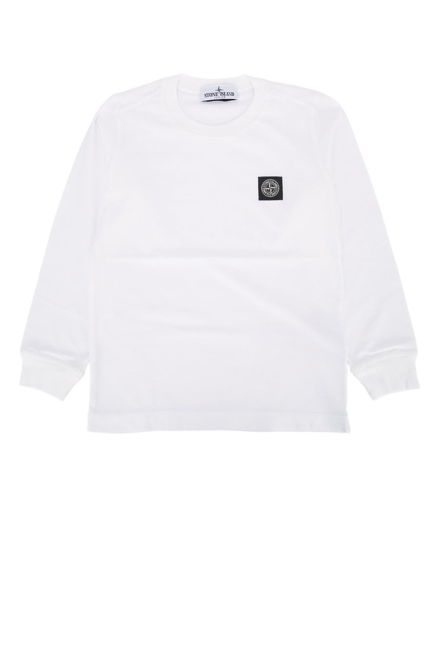 Stone Island Kids 100% Cotton t-shirt in white
