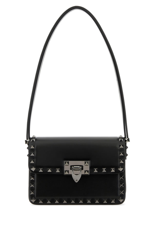Valentino Garavani Leather shoulder bag in black