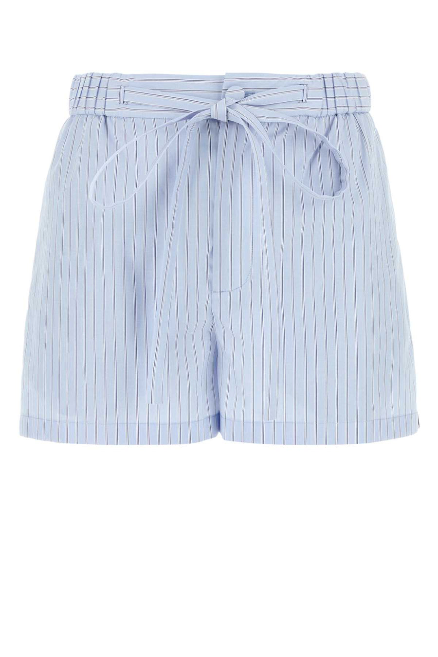 Gucci 100% Cotton bermuda shorts in blue