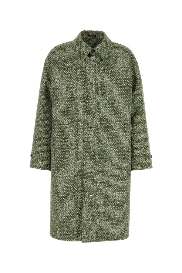 Gucci 100% Polyester coat in green