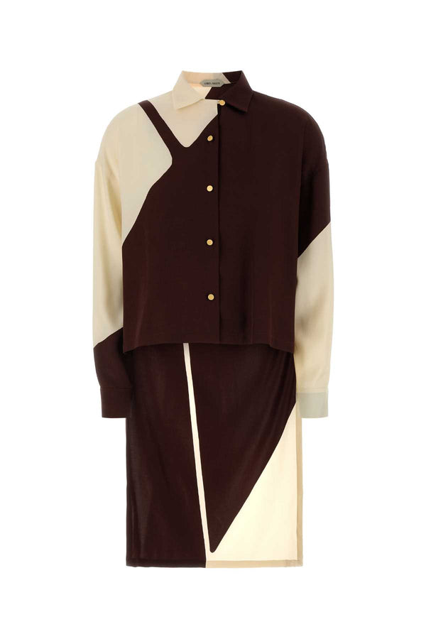 Alberta Ferretti 100% Viscose shirt in brown