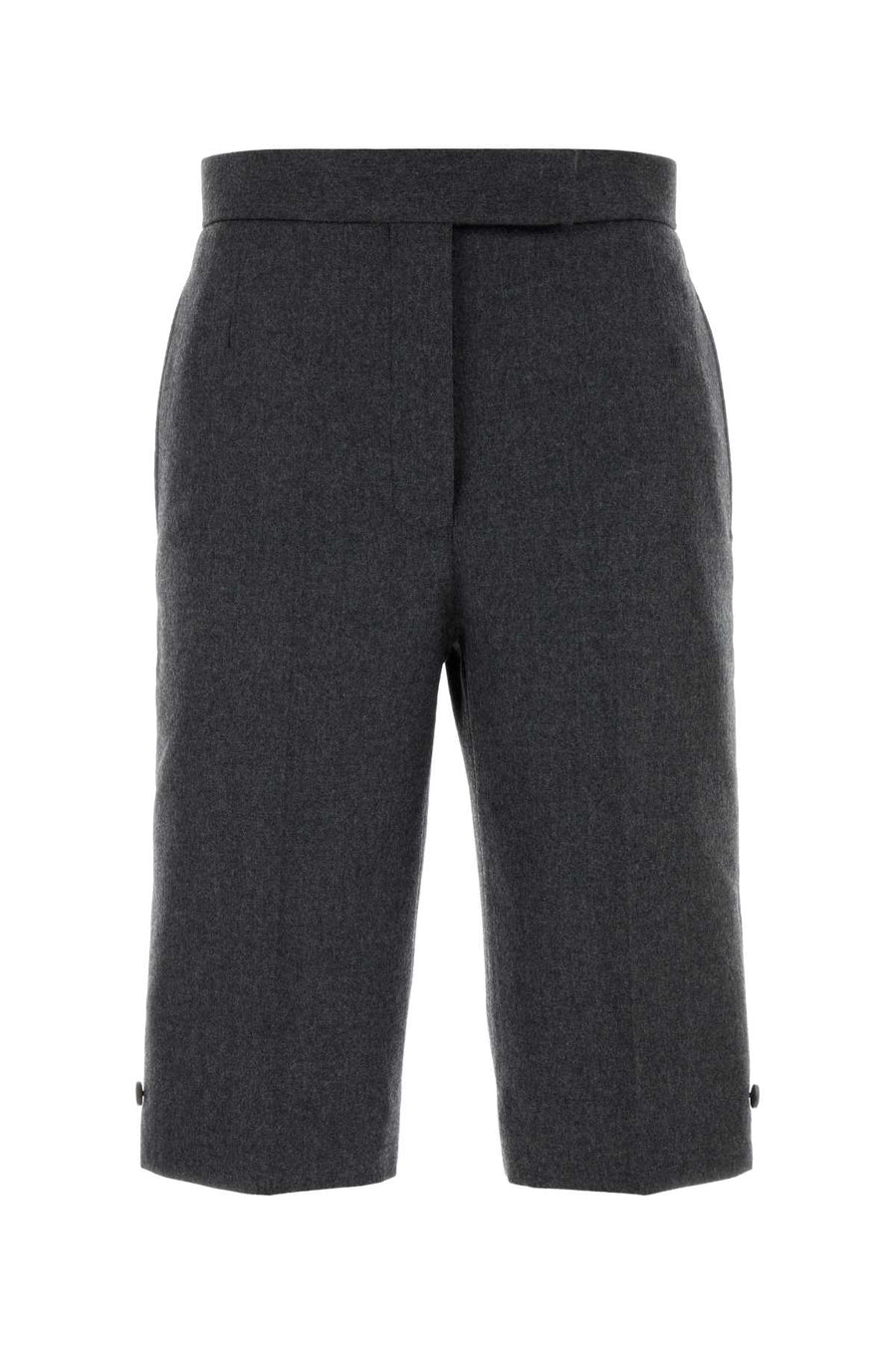 Thom Browne Short 100% Wool bermuda shorts in gray