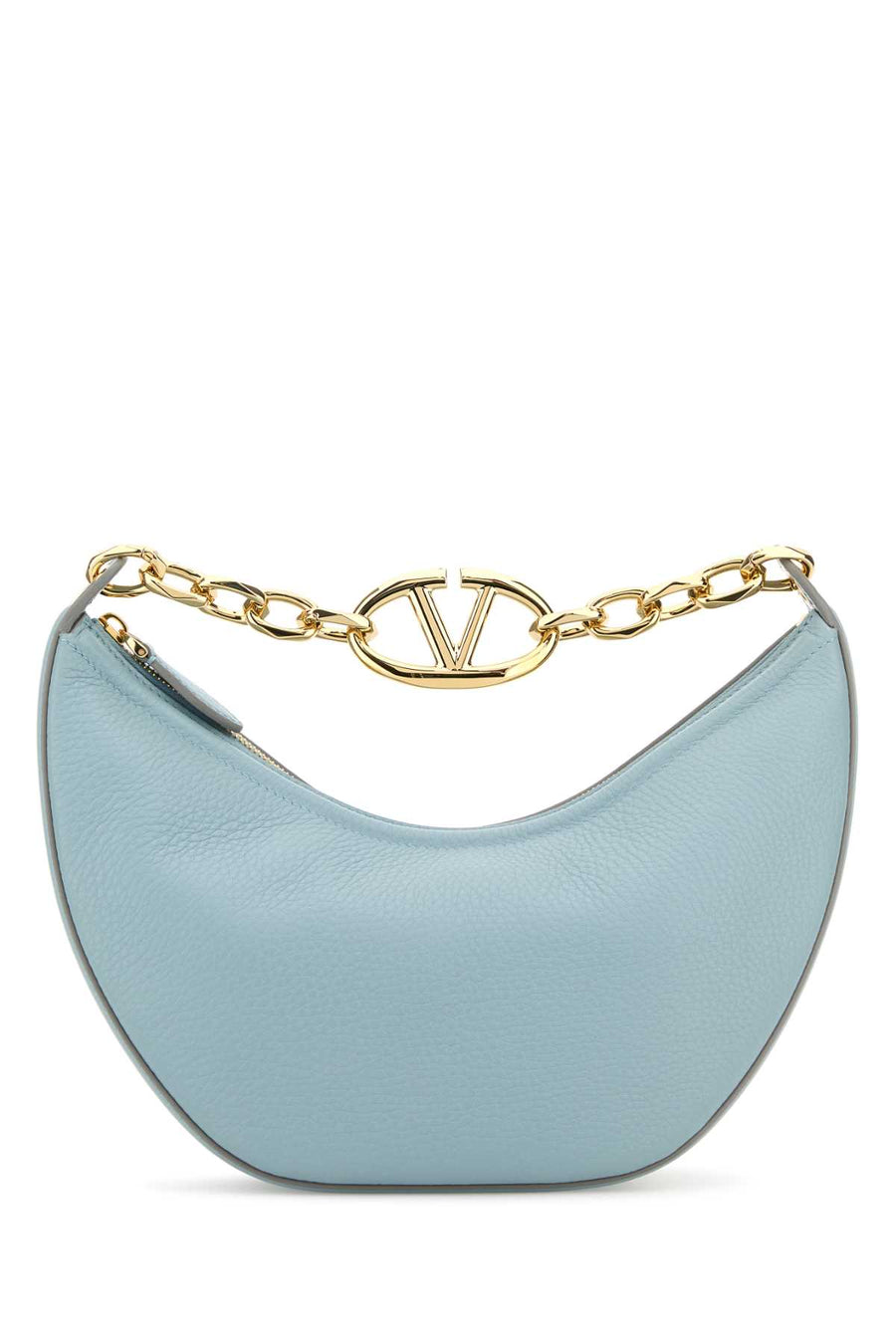 Valentino Garavani Exterior: 100% Leather shoulder bag in blue