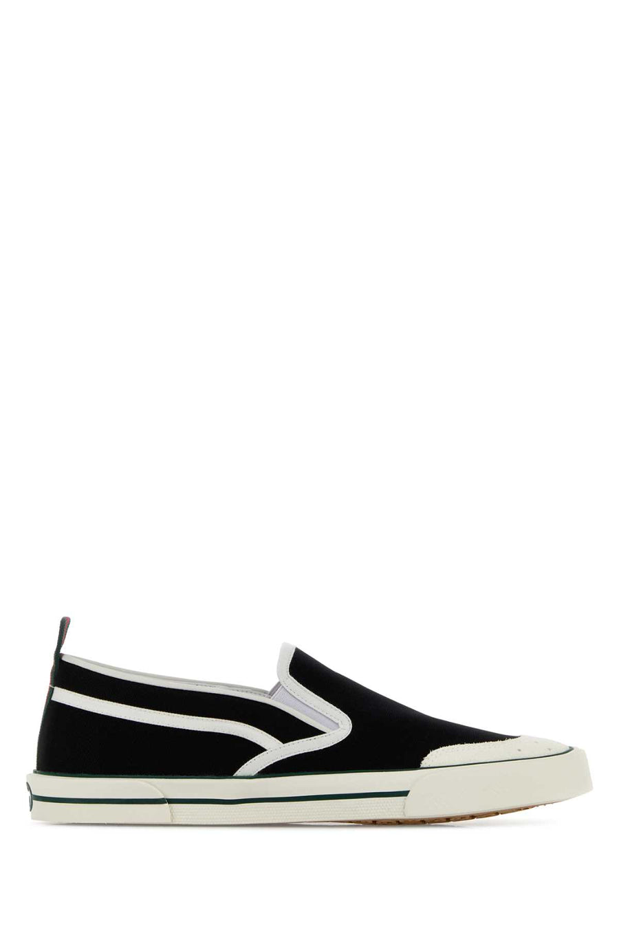 Gucci Upper 100% cotton upper sneaker in black