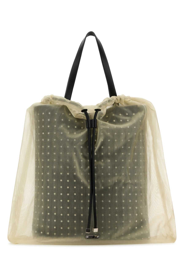 Alexander McQueen Tote Exterior: 100% Calf shoulder bag in black