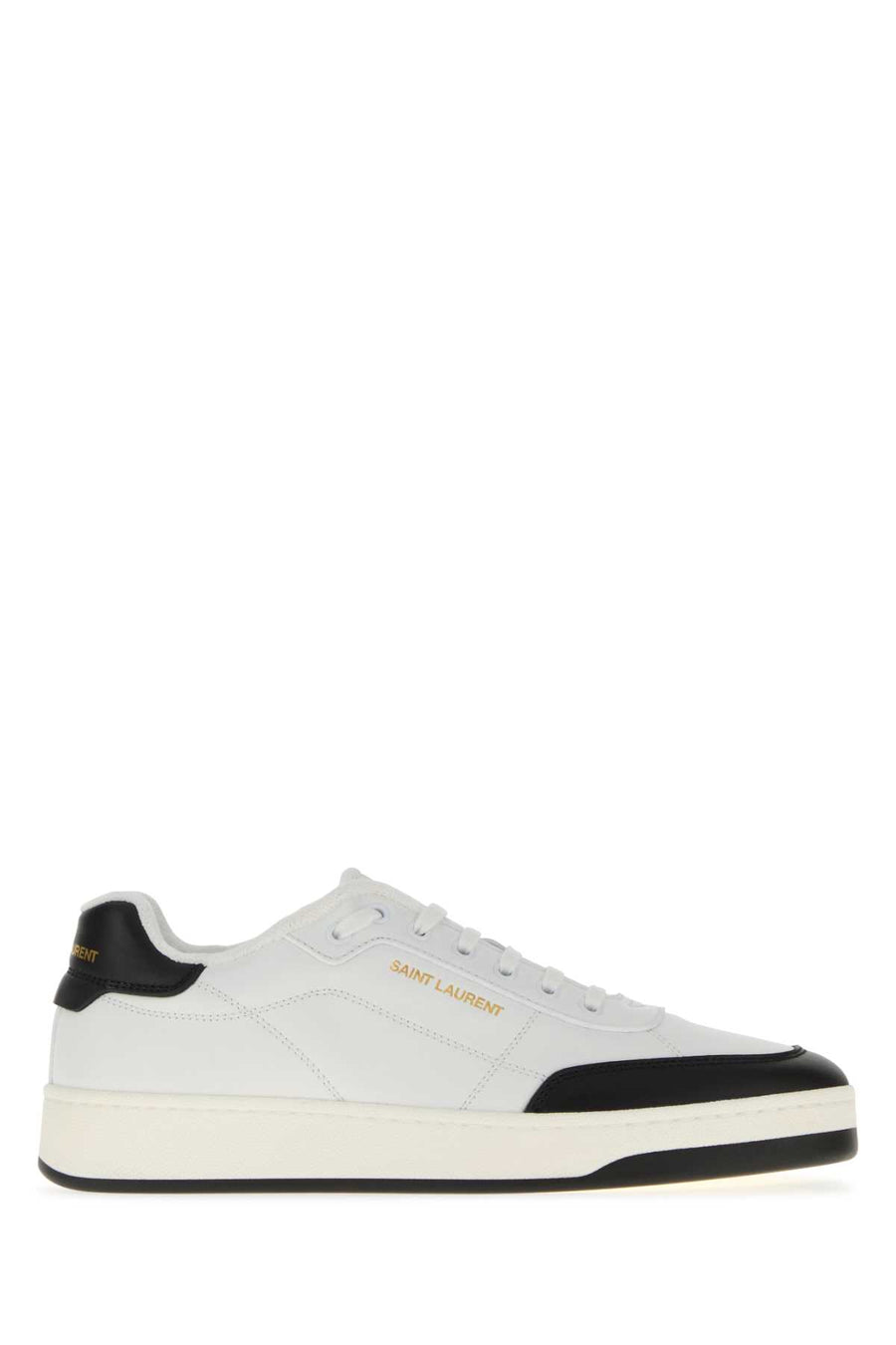 Saint Laurent Exterior: 100% Calf sneaker in white