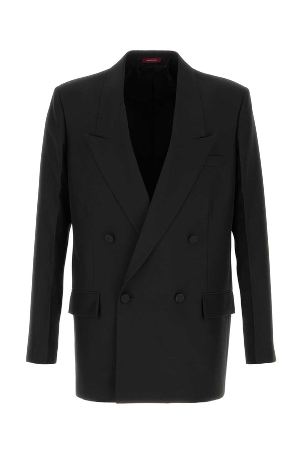 Gucci Exterior: 100% Polyester blazer in black
