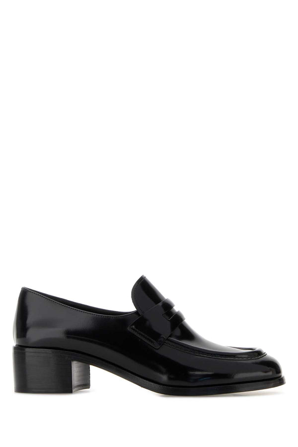 Church'S Exterior: 100% Leather; Interior: 100% Leather; Sole: Leather and Rubber loafer in black