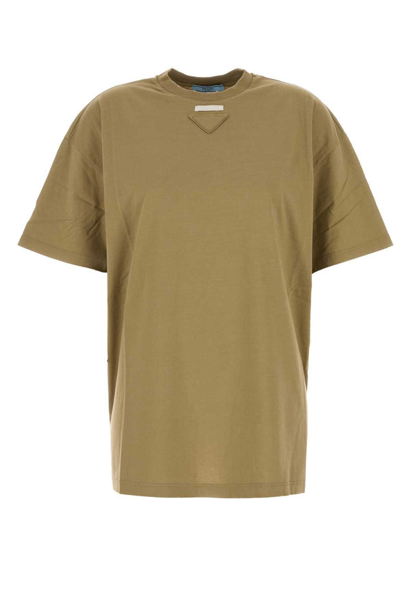 Prada 100% Cotton t-shirt in green