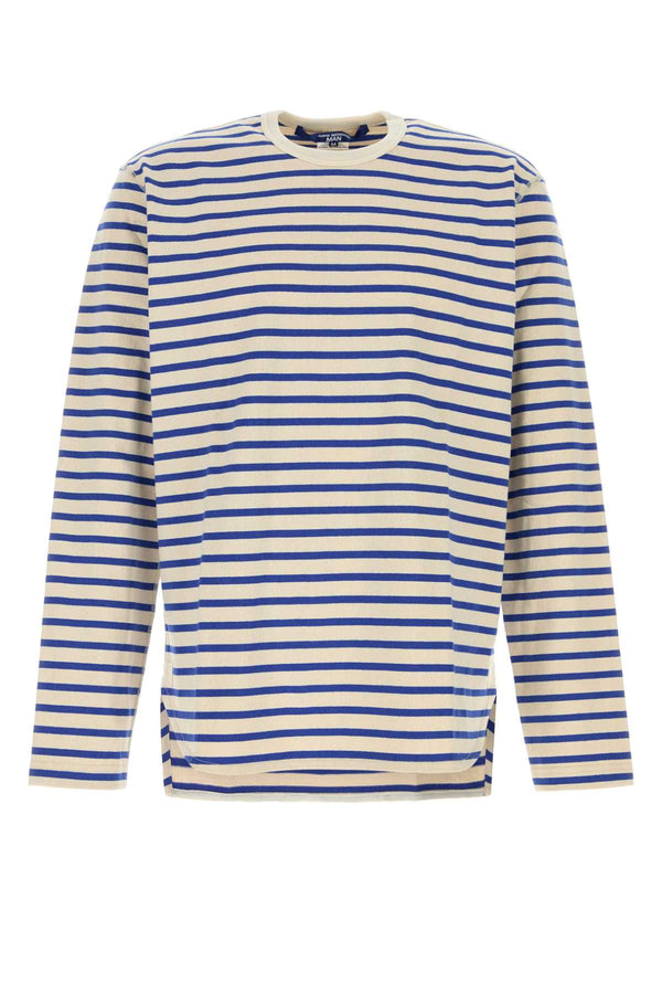 Junya Watanabe Sleeve 100% Cotton t-shirt in navy