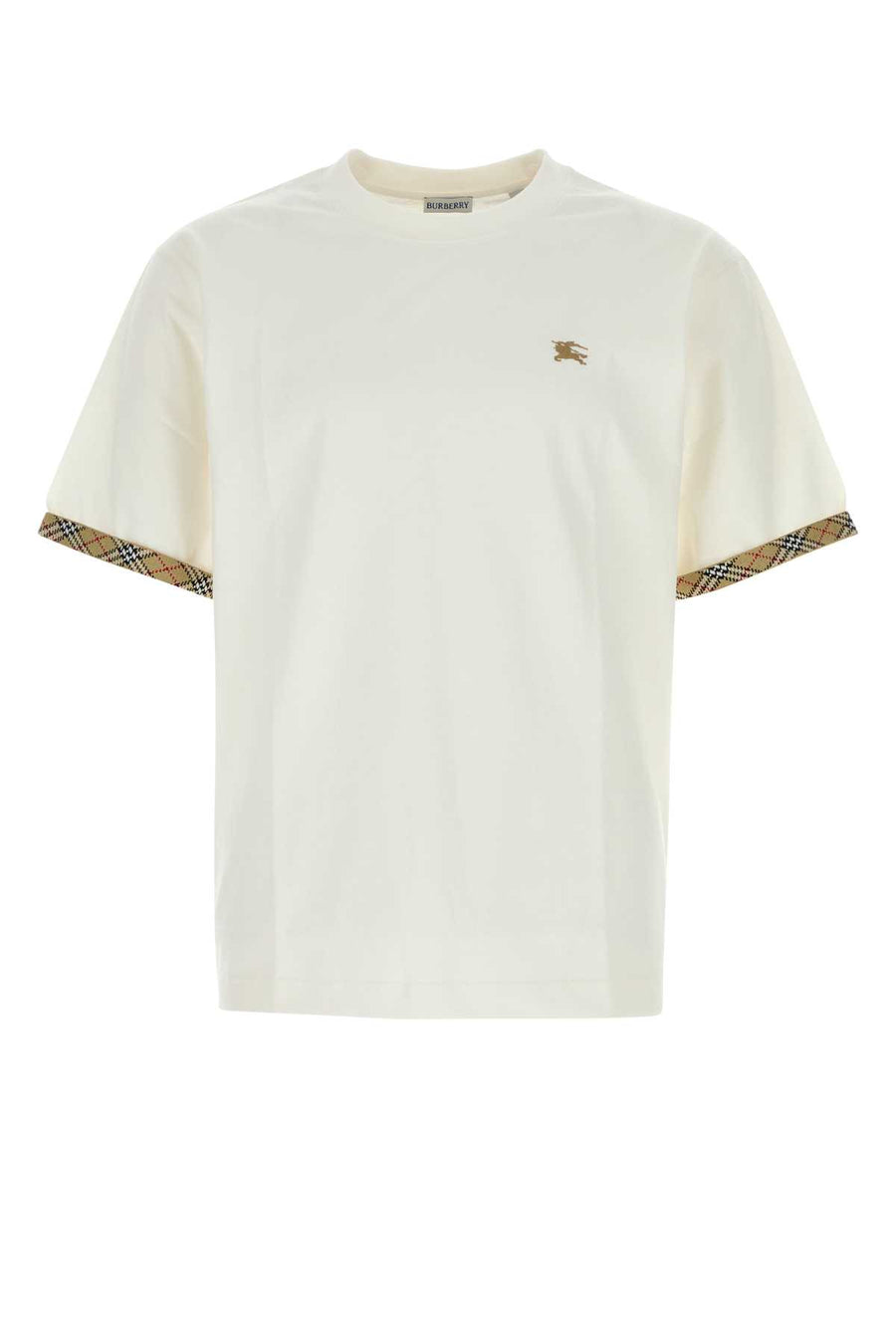 Burberry 100% Cotton t-shirt in white
