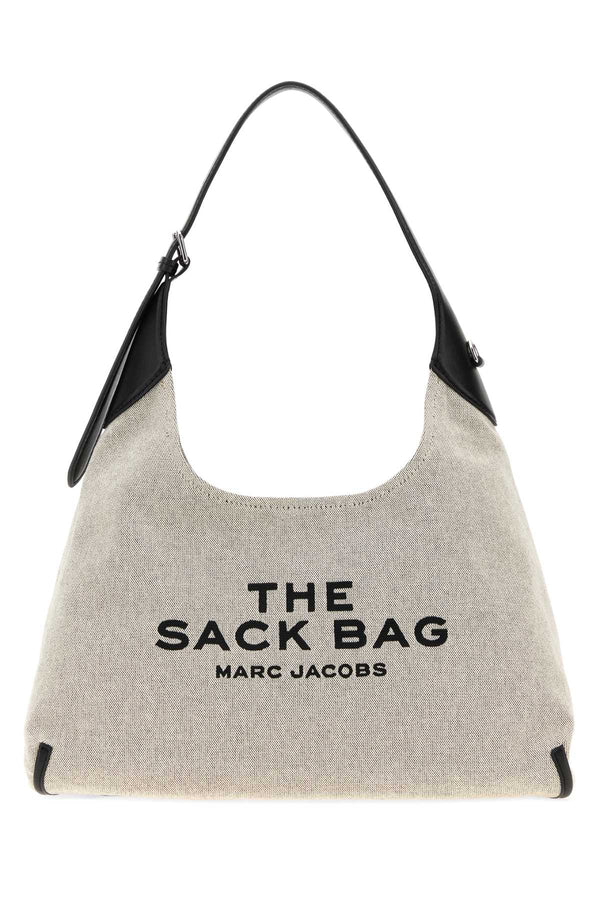 Marc Jacobs Belted Exterior: 100% Fabric shoulder bag in beige